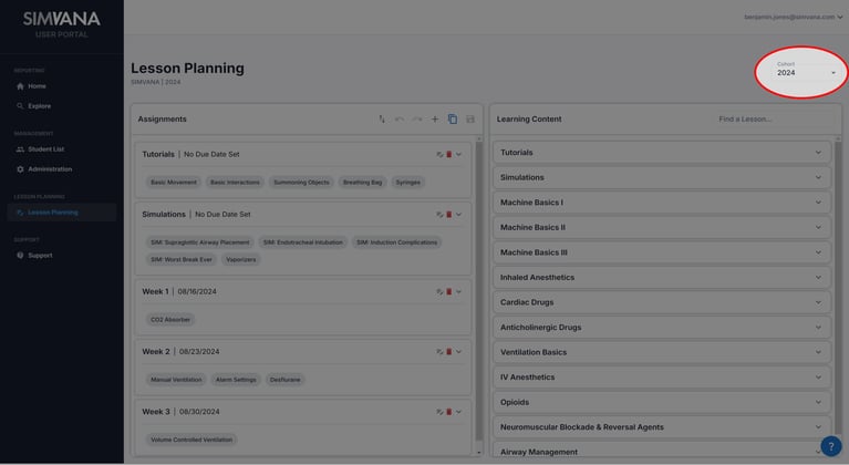 Cohort Selector CTA